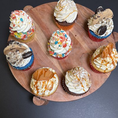 Cookie Monster Cupcakes
