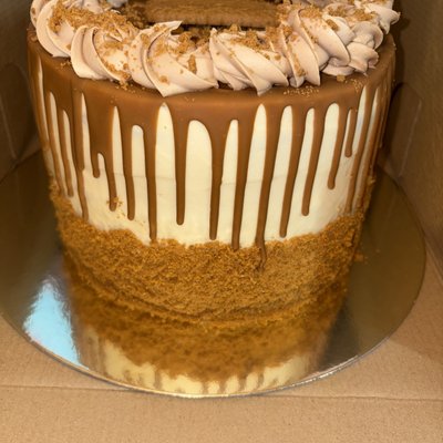 Biscoff Cookie Butter Cake