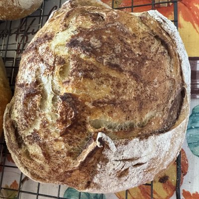 Cinnamon Sugar Sourdough Loaf