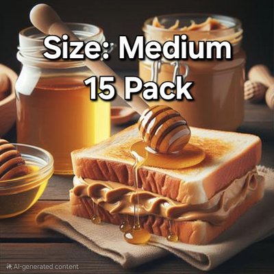 (Med. 15pk) Pawfect Peanut Butter🍯🥜