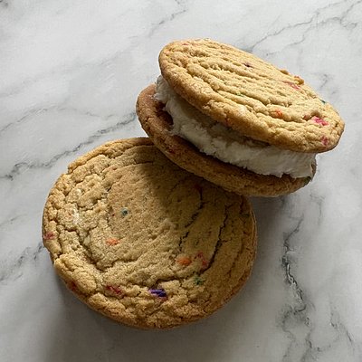 Dozen Cake Batter Sandwich Cookies