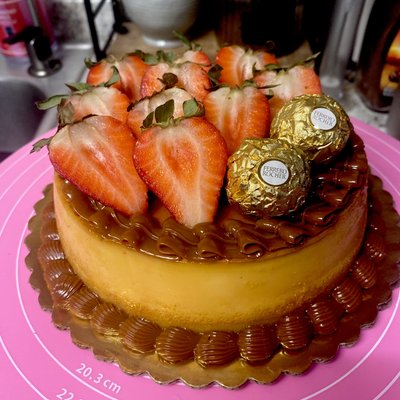 6 pulgadas Flan 