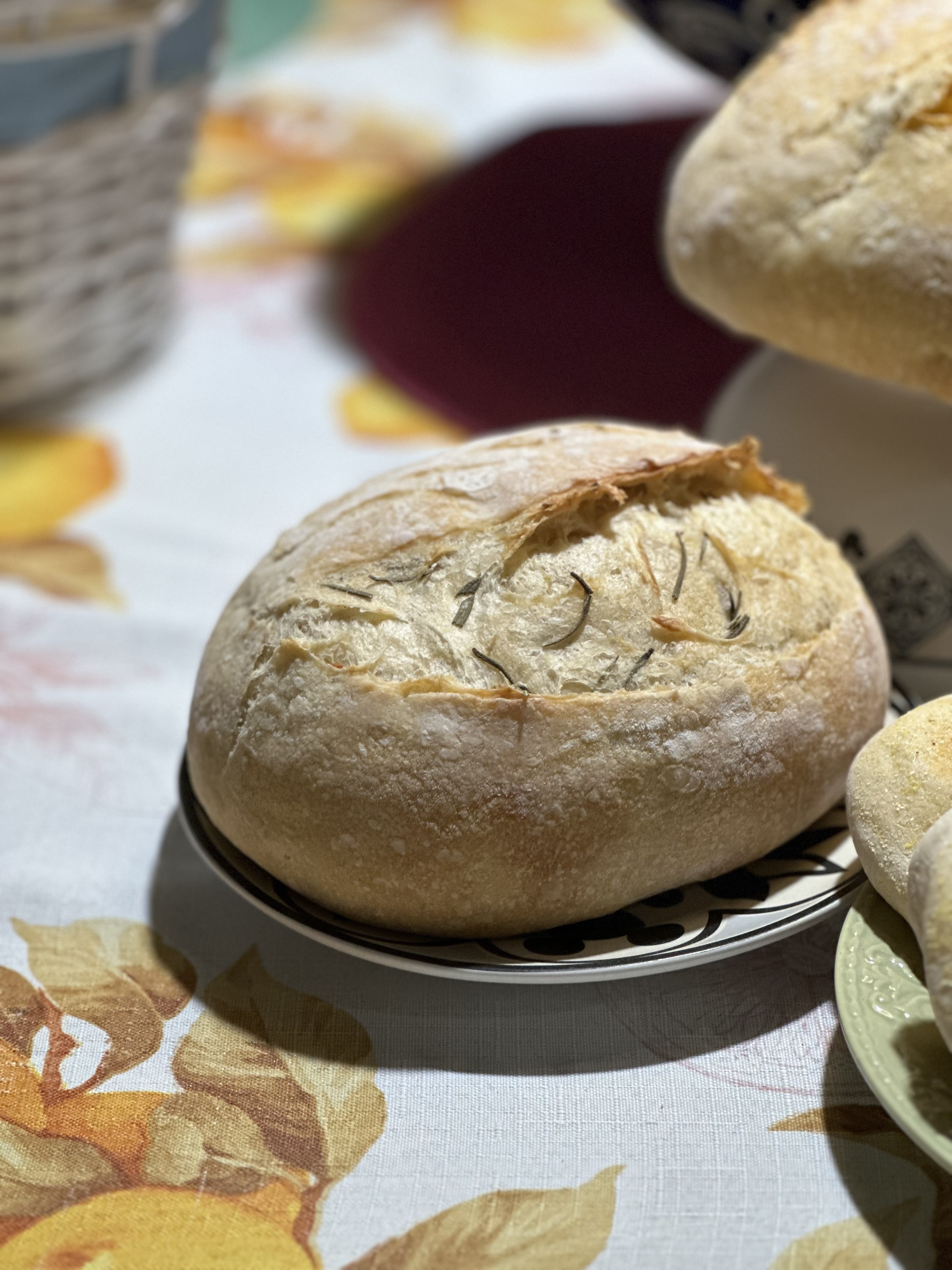 Rosemary Parmesan Sourdough Bread 
