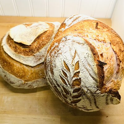 Regular Loaf With Sweetheart Score