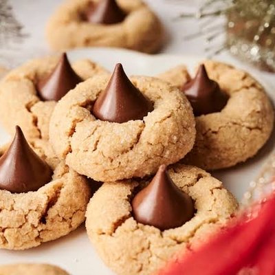 Peanut butter Blossom Cookies-1 Dozen