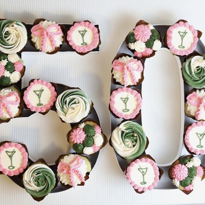 Number Box Cupcakes