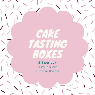 Cake Tasting Box