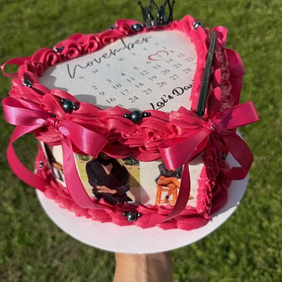 6 Inch Burn Away Cake