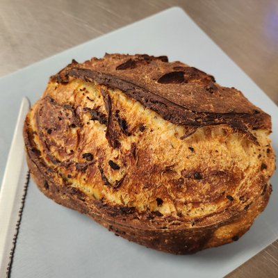 Pumpkin Cranberry Pecan Artisan Sourdough 