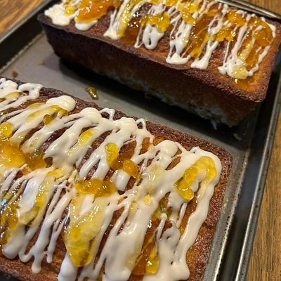 Summer Peach Bread 