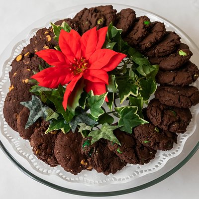 Mini Mint Chocolate Chip Cookies 