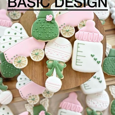 Basic Designed Cookies 