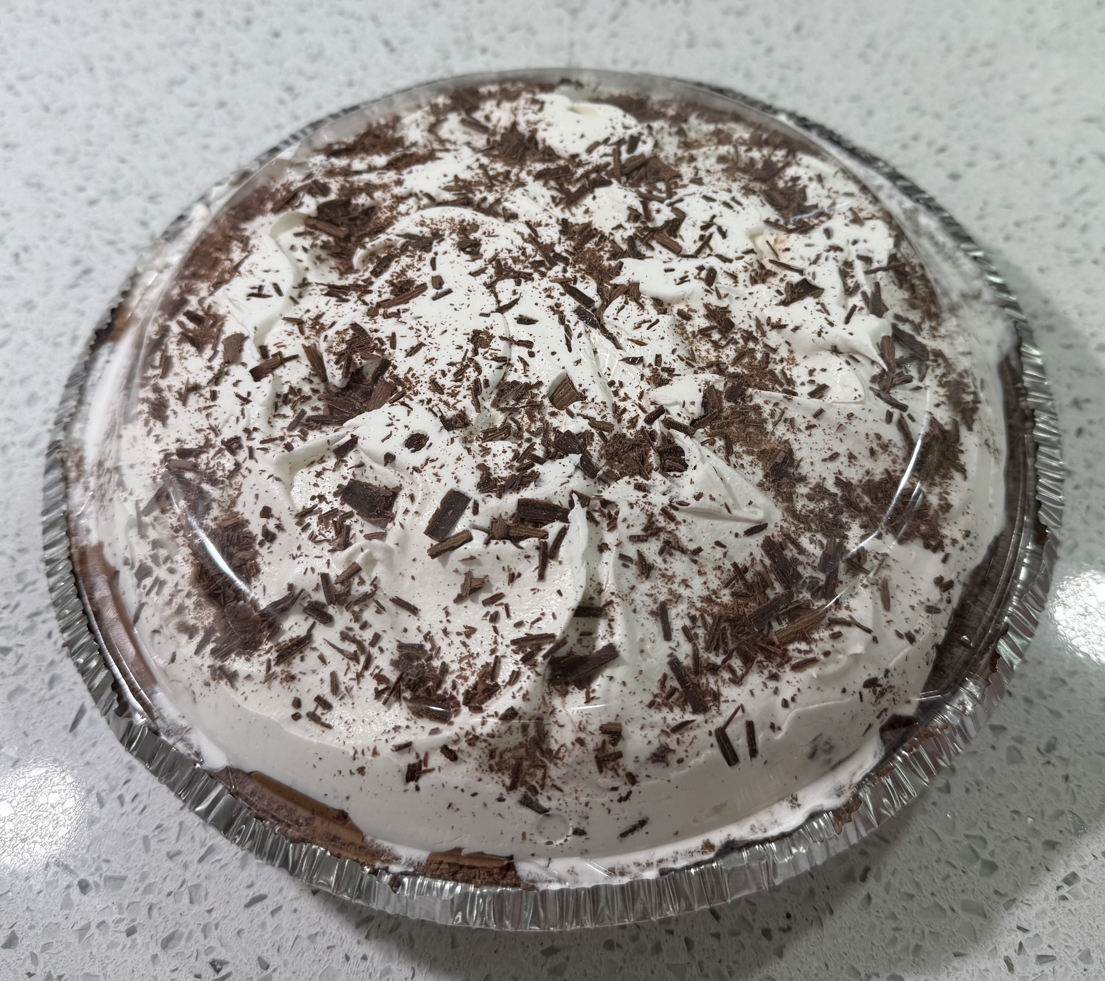 Fluffy Chocolate Pie