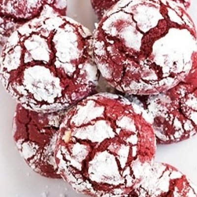 Red Velvet Crinkle 1 Dz