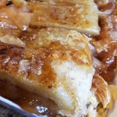 Apple Streusel Strudel Squares
