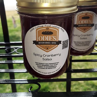 Spicy Cranberry Salsa - 1 pint