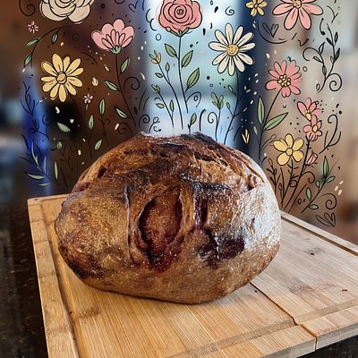 "Bear Jam" Sourdough Jam Bread- Whole
