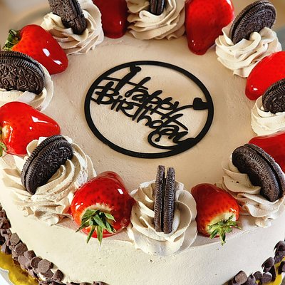 Double Layer 10in Round Cake