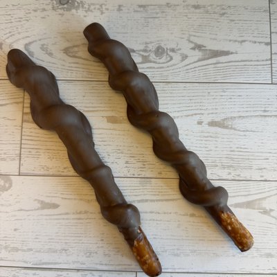 Chocolate Pretzel With A Caramel Twist