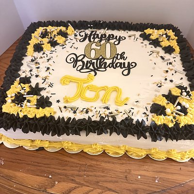 Quarter Or 1/2 Sheet Cakes 