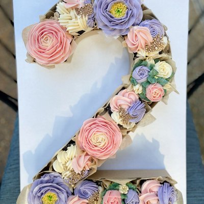 Florals & Swirls Standard  Monogram