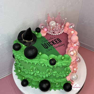 7 Inch 2 Layer Custom Cake