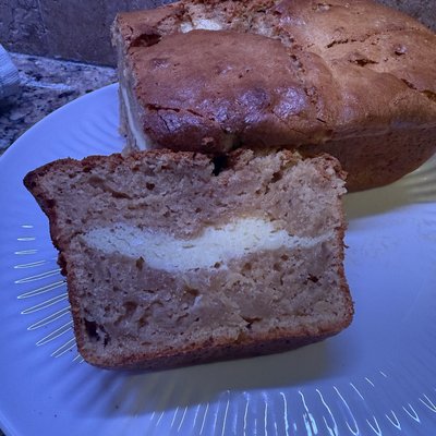 Banana Cream Cheese Loafs