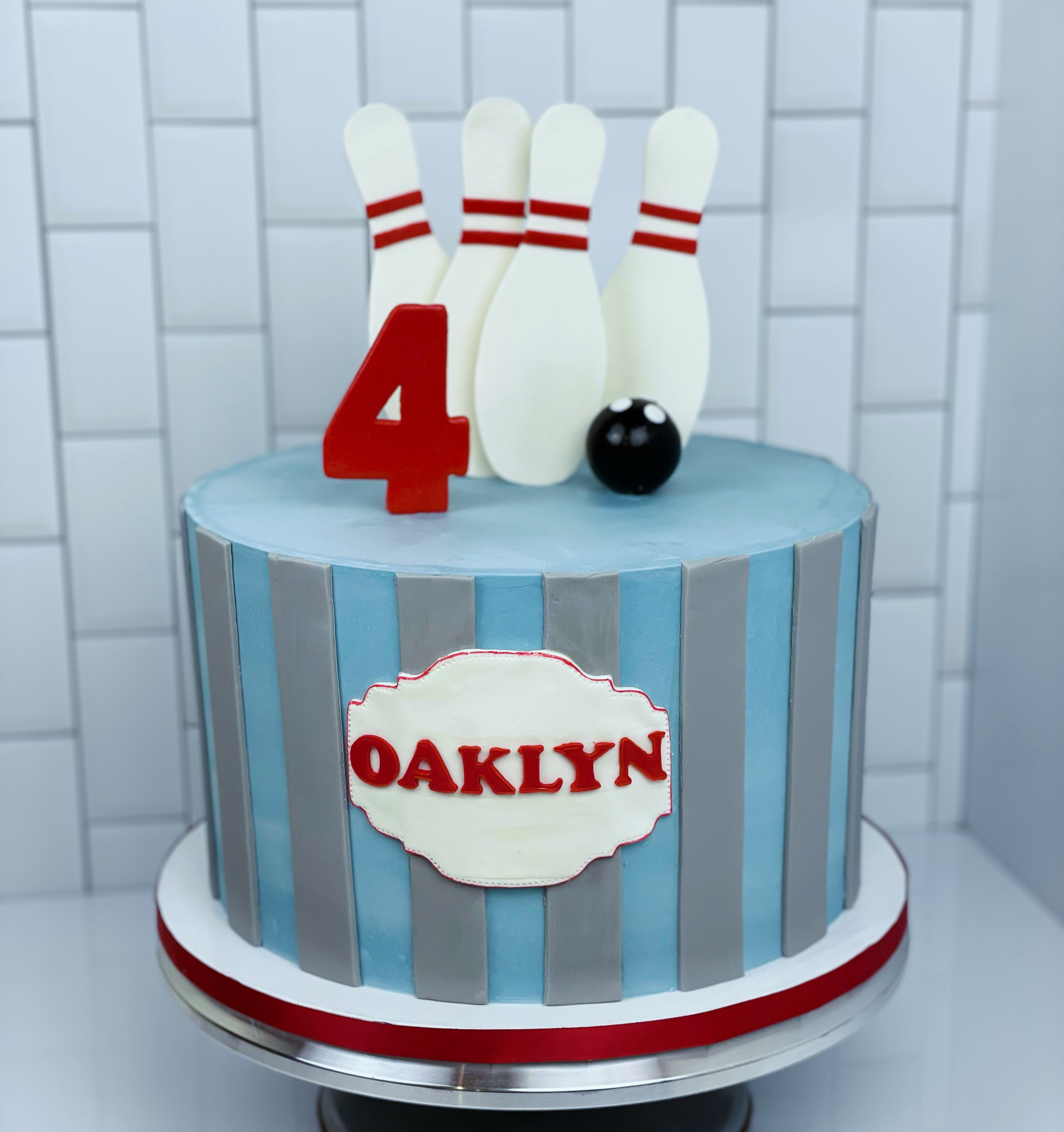 Larger Size Single Tier Custom Cakes