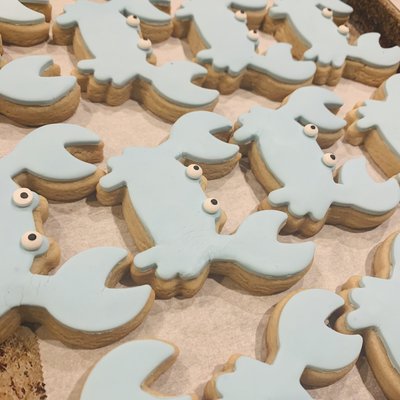 Fondant Decorated Sugar Cookies 