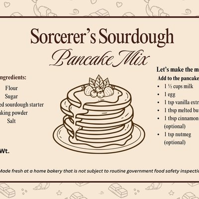 Sourdough Pancake Mix