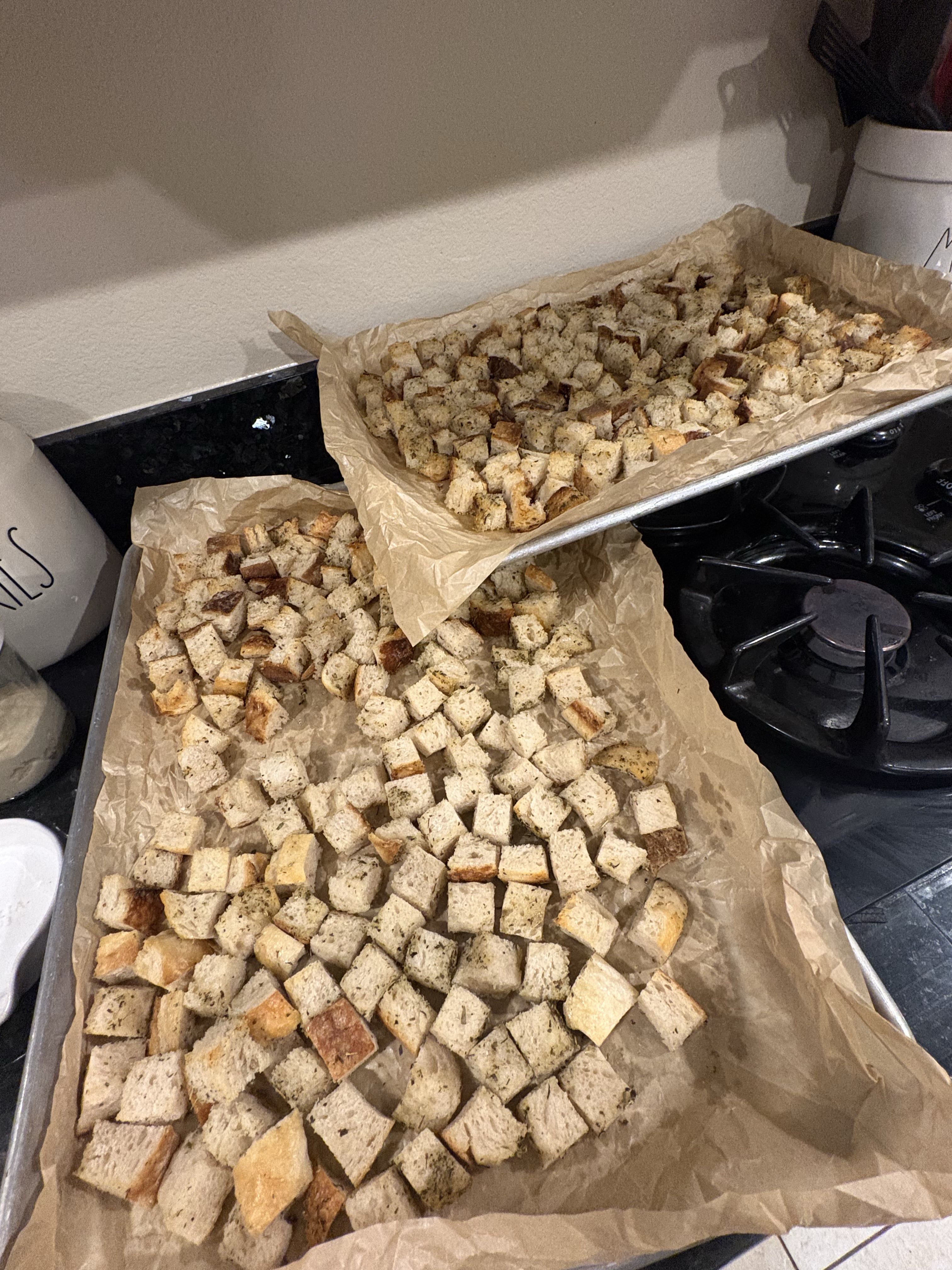 Sourdough Croutons-Seasoned 