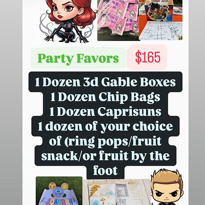 Party Favor Package