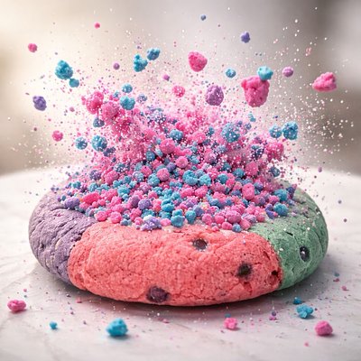 Cotton Candy Cookie