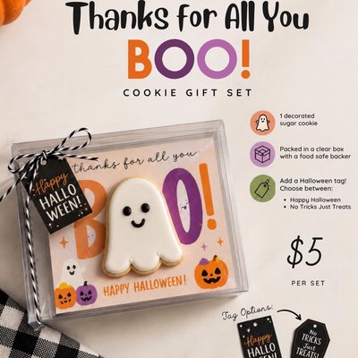 Thanks for All You BOO! Cookie Gift