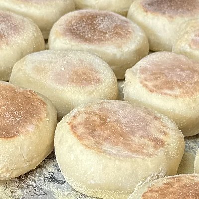 Sourdough English Muffins (5)