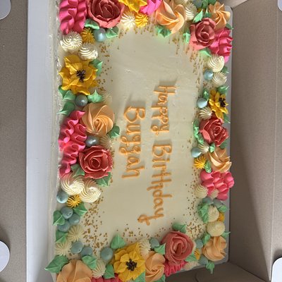 1/2 Sheet Cakes