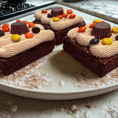 Reese’s PB brownies 