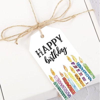 Happy Birthday Tag