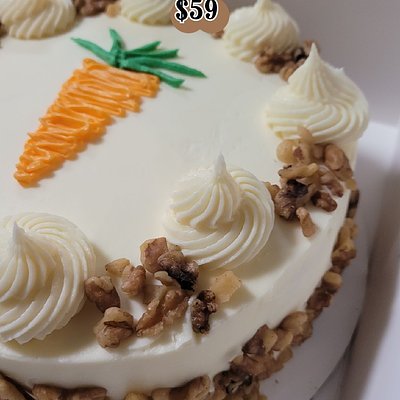 Thanksgiving Carrot Cake Special