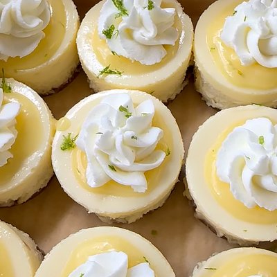 Key Lime Cheesecake Bites