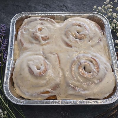 Cinnamon Rolls Crow & The Crumb