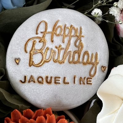 Fondant Disc Personalized 