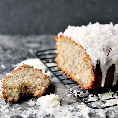 Coconut Mini Banana Bread 