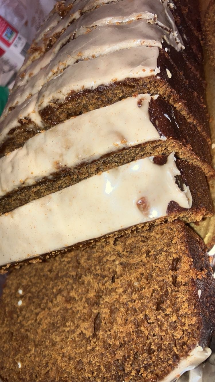 Iced Gingerbread Loaf