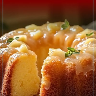 Pineapple Pound Cake