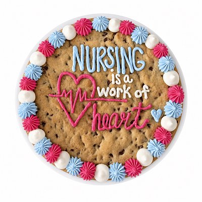 Nurse Appreciation cookie Cake
