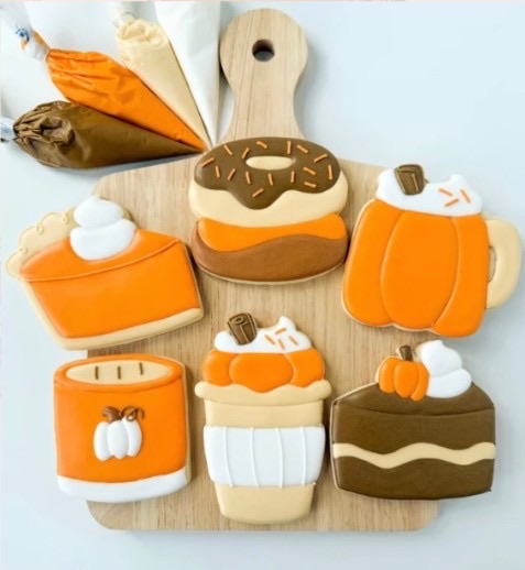 “Pumpkin Spice” cookie decorating class - Sun, Nov 22