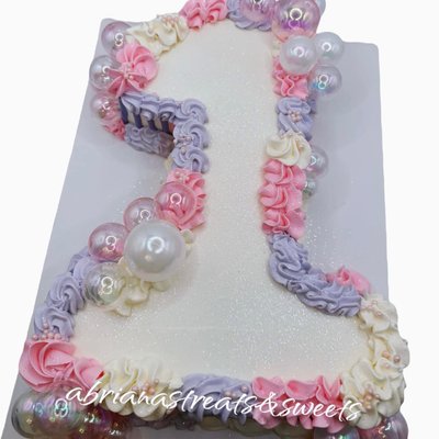 Number Cake Single Digit (12 Servings)