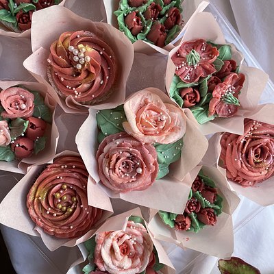Cupcake Floral Bouquet 