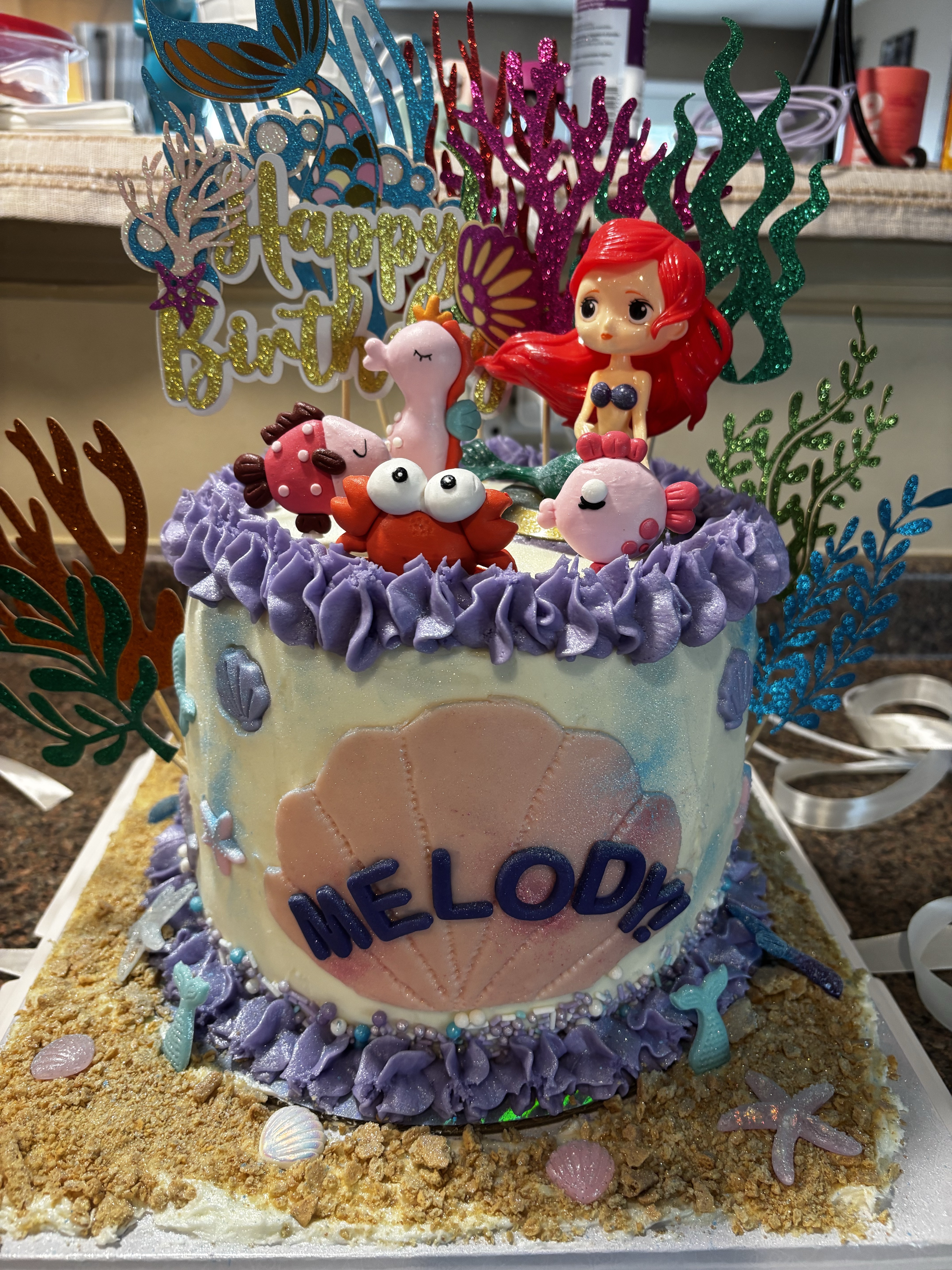 Ariel Cake